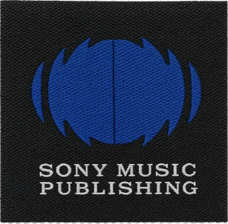 Sony Music Publishing woven label