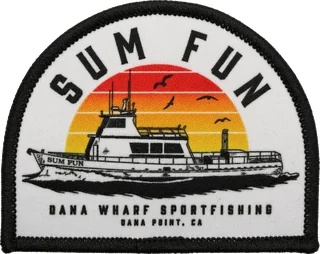 Sum Fun Dana Wharf embroidered patch