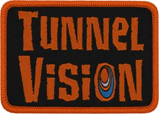 Tunnel Vision embroidered patch
